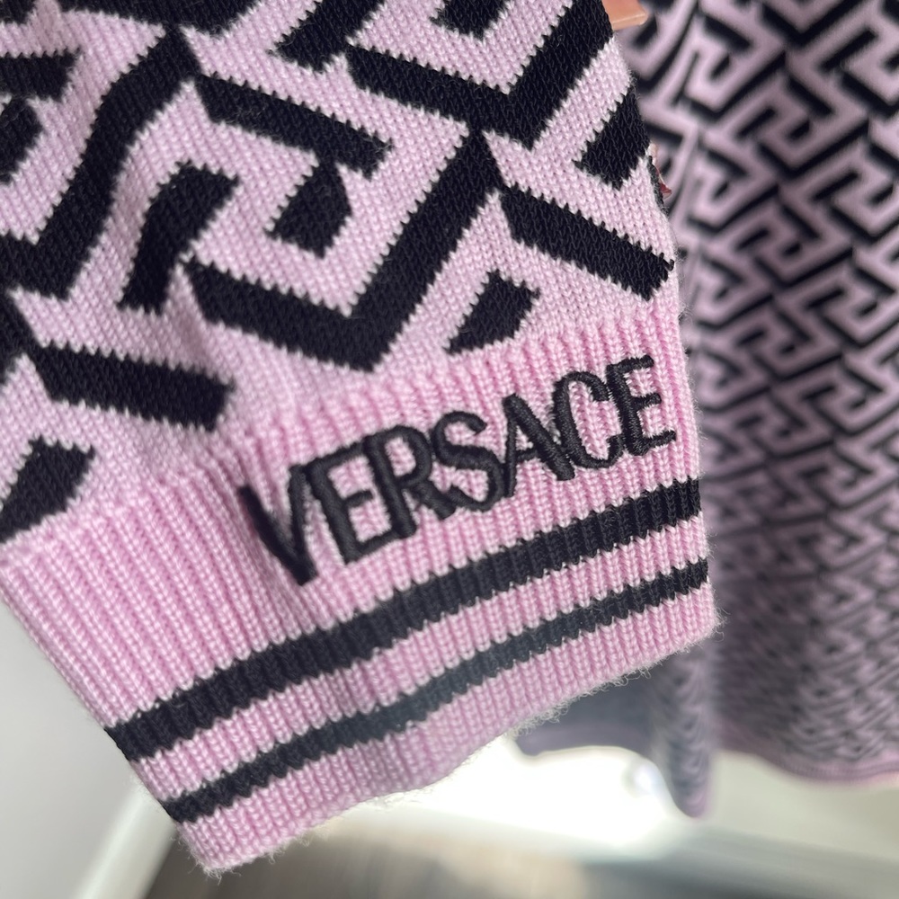 Versace sweater dress one time wear